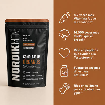 NORDIK MEN — Complejo de Órganos 5 En 1